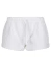 Iro Emmy Organic Cotton Shorts In White