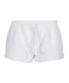 Iro Emmy Organic Cotton Shorts In White