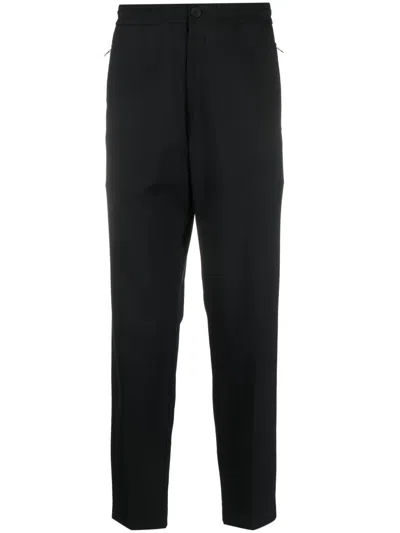 Iro Drawstring-waist Tapered Trousers In Black