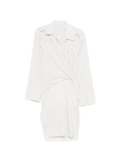 Iro Dresses Beige In White