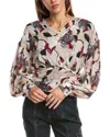 Iro Dunna Silk-blend Top In Neutral