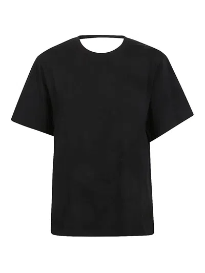 Iro Edjy Cotton T-shirt In Black
