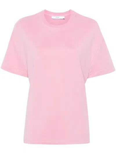 Iro Edweena Crew-neck T-shirt In Pink