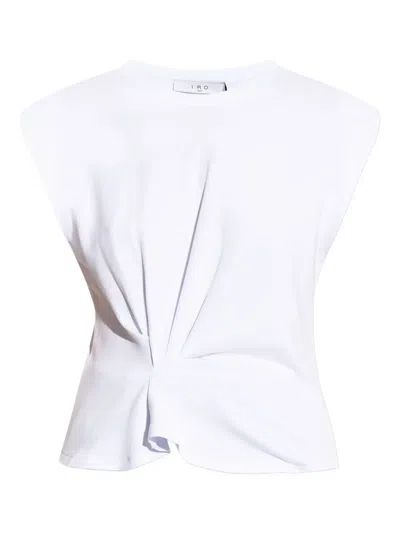 Iro Eirlys Twisted Top In White