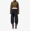 Iro Elba Pullover Wool Sweater In Brown In Brown