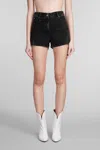 Iro Elgama Shorts In Black Cotton In Black