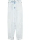 Iro Elide Faded-effect Jeans In Blue