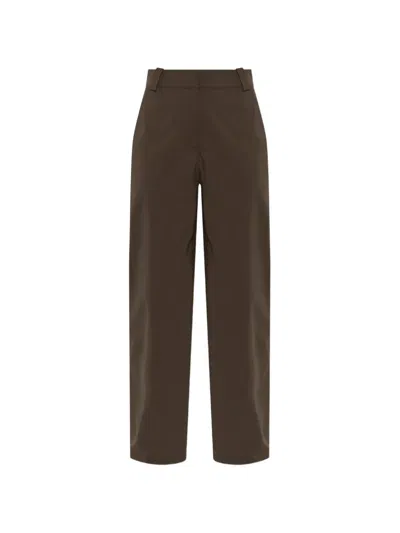 Iro Ellena Straight-le Trousers In Brown
