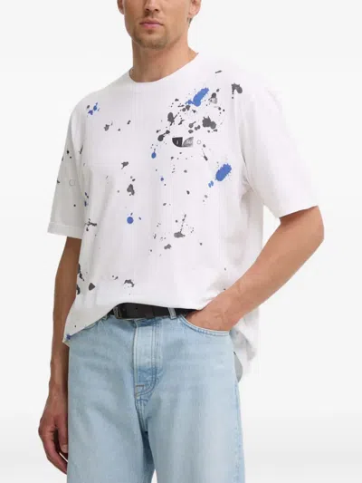 Iro Emilio Splatter-print T-shirt In White