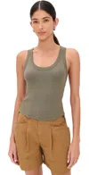 Iro Emma Tank Ivy Green In Gray