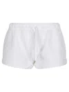 Iro Emmy Organic Cotton Shorts In White