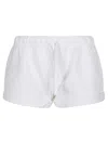 Iro Emmy Organic Cotton Shorts In White