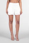 Iro Enaya Shorts In White Cotton