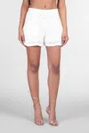 Iro Enaya Shorts In White Cotton