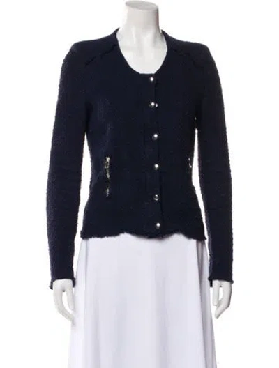 Pre-owned Iro Evening Jacket In Blue