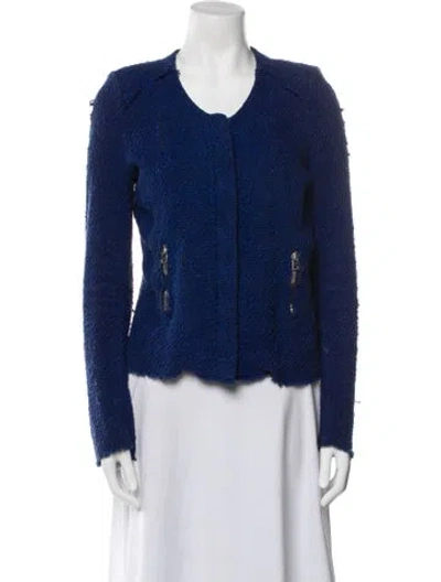 Pre-owned Iro Evening Jacket In Blue