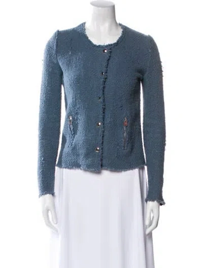 Pre-owned Iro Evening Jacket In Blue