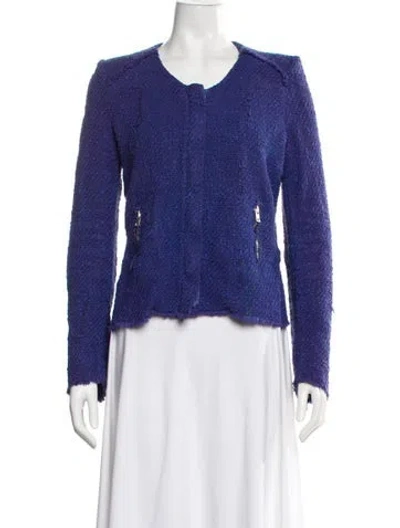 Pre-owned Iro Evening Jacket In Blue