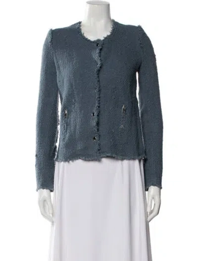 Pre-owned Iro Evening Jacket In Blue