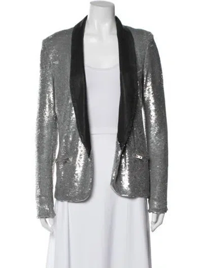 Pre-owned Iro Evening Jacket In Metallic/silver