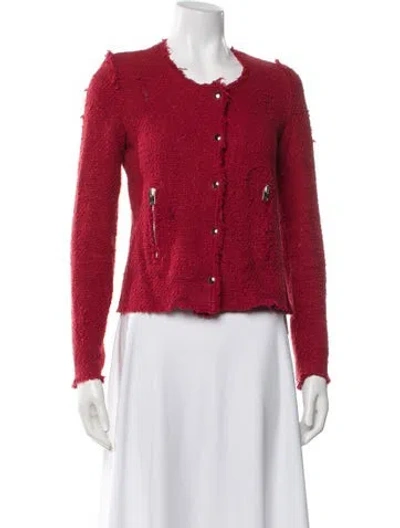 Pre-owned Iro Evening Jacket In Red