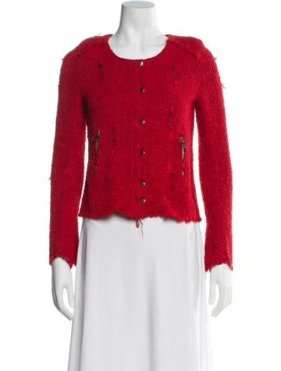 Pre-owned Iro Evening Jacket In Red