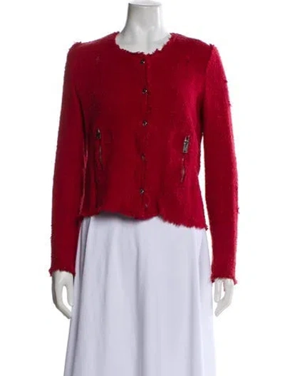 Pre-owned Iro Evening Jacket In Red