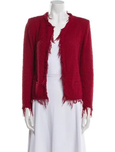 Pre-owned Iro Evening Jacket In Red