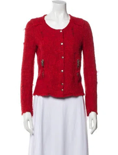 Pre-owned Iro Evening Jacket In Red