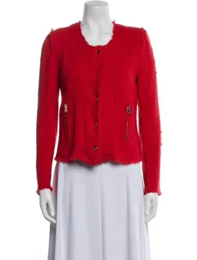 Pre-owned Iro Evening Jacket In Red