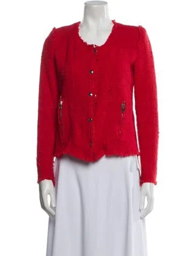 Pre-owned Iro Evening Jacket In Red