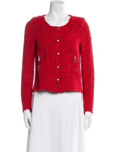 Pre-owned Iro Evening Jacket In Red