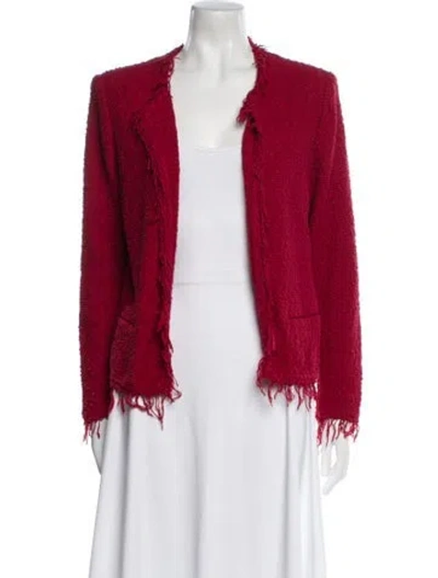 Pre-owned Iro Evening Jacket In Red