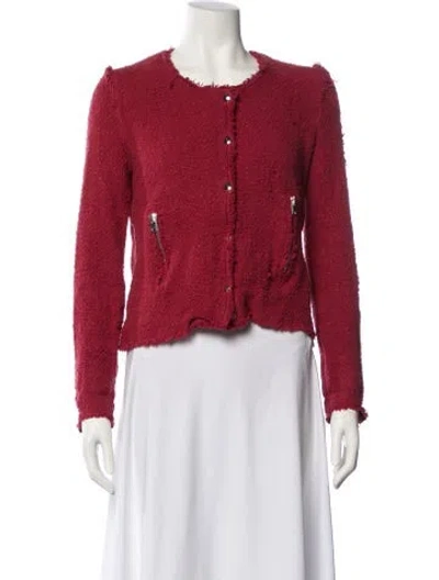 Pre-owned Iro Evening Jacket In Red