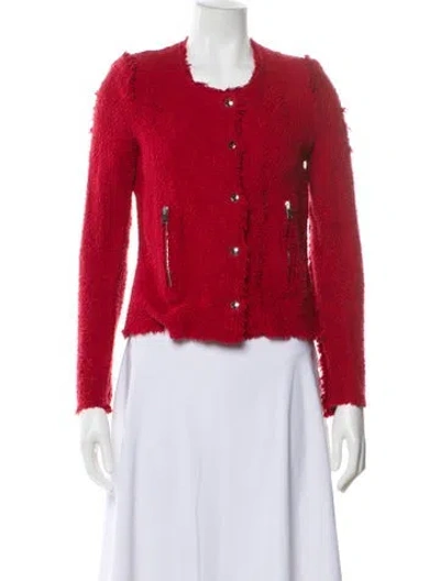 Pre-owned Iro Evening Jacket In Red
