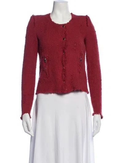 Pre-owned Iro Evening Jacket In Red