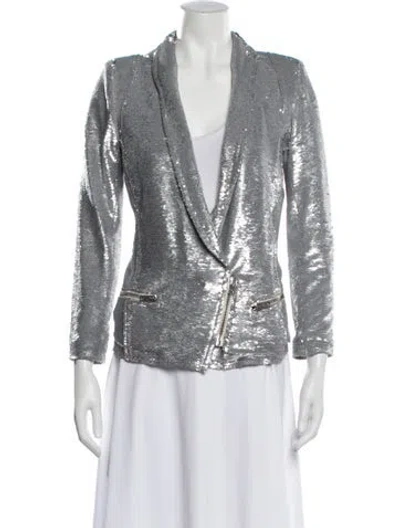 Pre-owned Iro Evening Jacket In Silver
