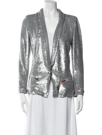 Pre-owned Iro Evening Jacket In Silver