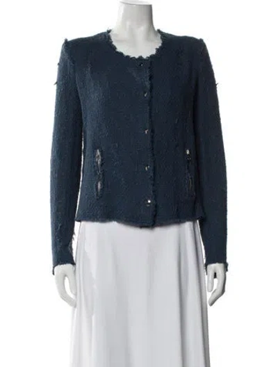 Pre-owned Iro Evening Jacket W/ Tags In Blue