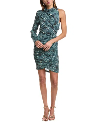 Iro Fabiola Mini Dress In Green