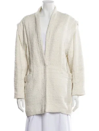 Pre-owned Iro Faux Fur Jacket In Neutral