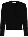 Iro Cardigan Aus Einer Woll-seiden-kaschmirmischung In Black
