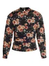 Iro Floral-print Gathered Top In Multi