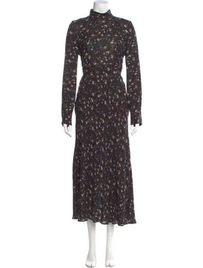 Pre-owned Iro Floral Print Long Dress W/ Tags In Multi