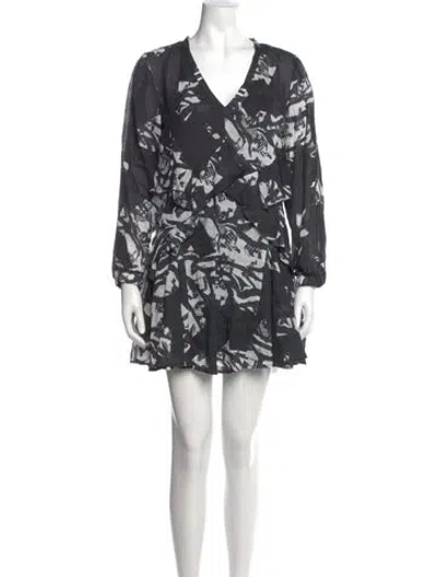 Pre-owned Iro Floral Print Mini Dress In Multi