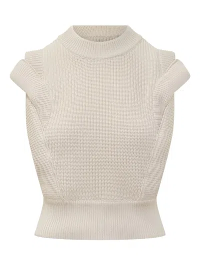 Iro Folded-sleeve Sweater