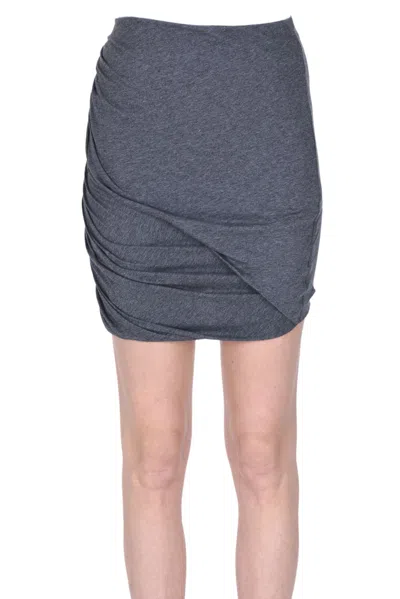 Iro Fosca Mini Skirt In Charcoal