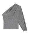 Iro Foula Asymmetrical Top In Gray