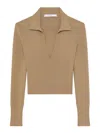 Iro Sweaters Brown In Gold