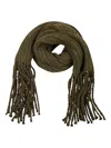 Iro Fringed Scarf In Green